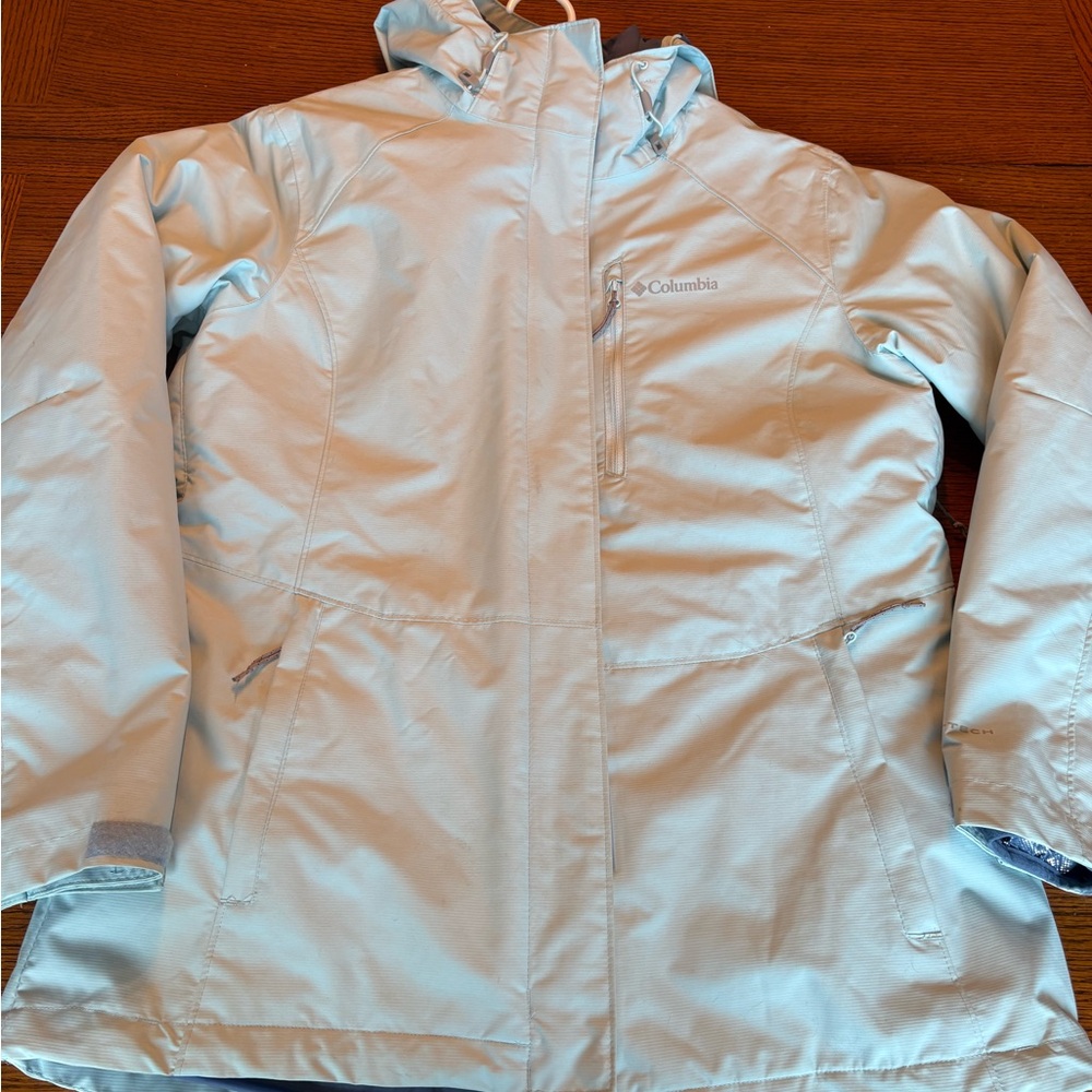 Columbia Women's Light Blue Ski Jacket